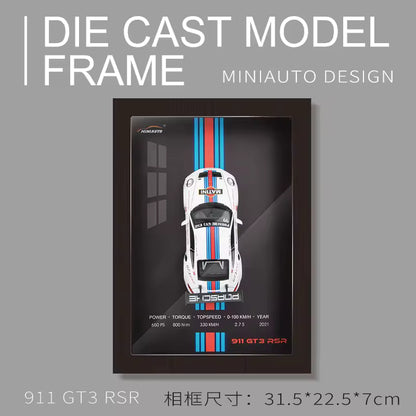 FLIXONIX Alloy Metal Diecast Sports Car Model Frame